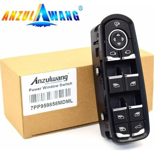 High Quality 7PP959858MDML 7PP959858 car styling Front Door Window Switch For Panamera Cayenne Macan