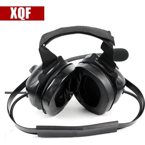 XQF Baofeng UV-5R Earpiece / 2 Pin PTT VOX Adjustable Volume Soundproofing Earpiece Headphones For KENWOOD Baofeng UV-5R Radio
