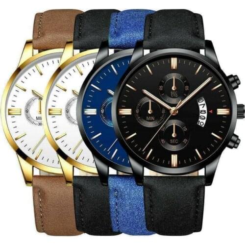 Womens Fashion Sport Stainless Steel Case Leather Band Quartz Analog Wrist Watch 2021 New Accessories