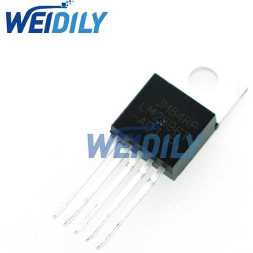 10PCS/Lot LM2596T-ADJ LM2596 TO-220 Linear Switching Regulator New Wholesale