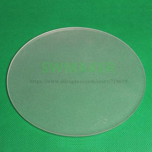 240mm round borosilicate 3mm Thickness For DIY anycubic Pulley/Linear Plus / Kossel Delta 3D Printer parts
