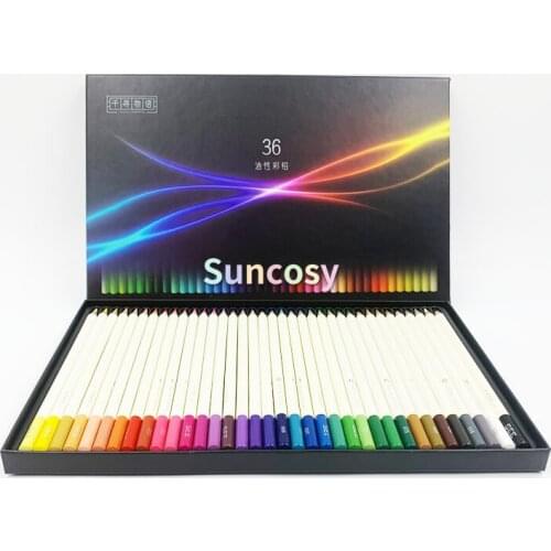 36 / 72 / 120 color professional oil color pencil brush, In Tin Box Wooden Colored Pencils Set, For Artist, Drawing Art Supplies