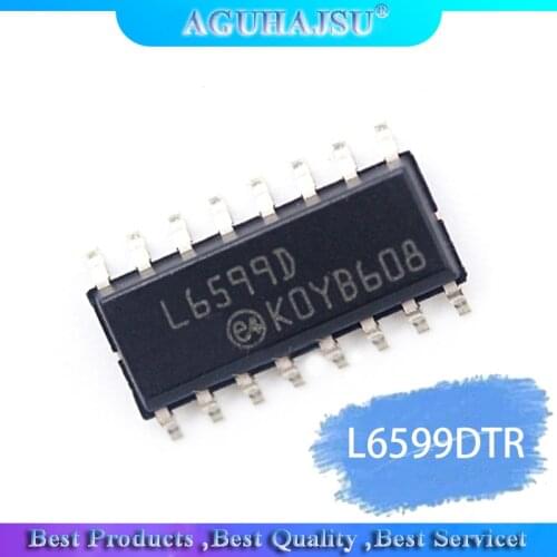 5pcs L6599DTR SOP16 L6599D SOP L6599 SMD SOP-16 SMD LCD power management IC chip