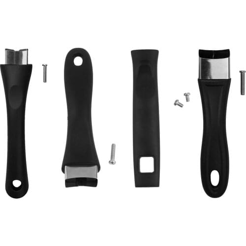 Kitchen Cookware Accessories Premium Bakelite Pan Grips Anti Corrosion Long Handle Cooking Pot Saucepan Ergonomic Knobs Holders