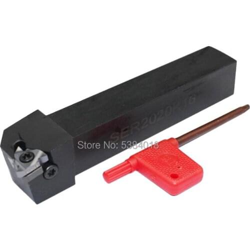 SER1616H16 SER2020K16 SER2525M16 SEL2020K16 CNC Lathe Turning Tools Holder Thread Turning Tool no have inserts 16ER 16IR A60 A55