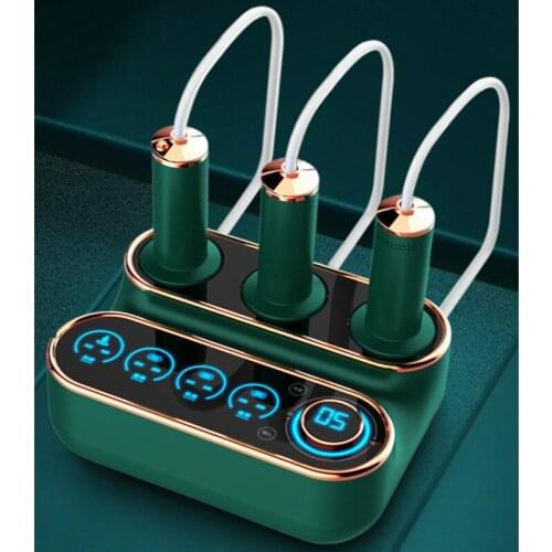 High suction electric neck massager constant temperature cupping relaxation treatments multi-functional scraping instrument