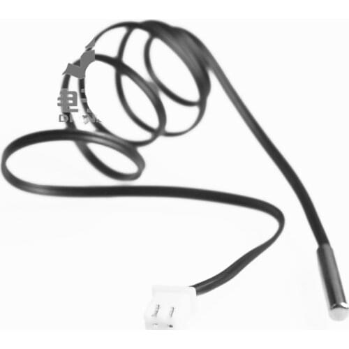 Hot 50cm NTC Thermistor Temperature Sensor Waterproof Probe Wire 10K 1% 3950 W1209 W1401 cable