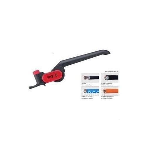 Ratchet wheel type stripper,cable knife PG-5