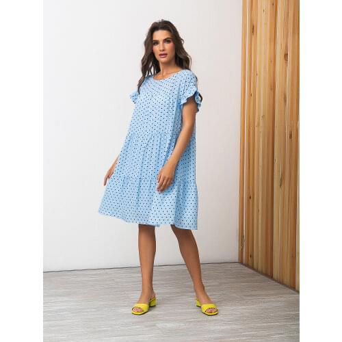 Голубые летние платья JETTy China At AliExpress