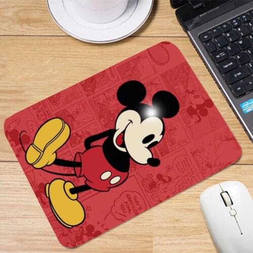 Disney Mickey Minnie Donald Daisy Anti-Slip Durable Rubber Computer Mouse Pad Game Tablet Gamer Mice Mat