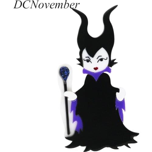 Maleficent Brooch Pin Actor Angelina jolie Movie Maleficent