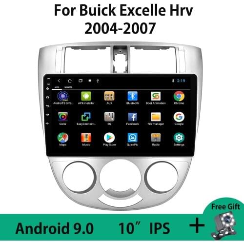 Android 9.0 WIFI 10" IPS Touchscreen Car Radio Navigation GPS For Buick Excelle Hrv 2004 2005 2006 2007 Multimedia Video Player