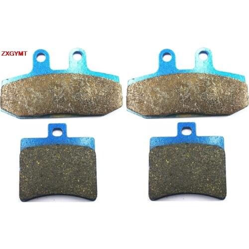 Sinter HH Disc Brake Pads Set for MALAGUTI 125 Sport City Cube 2008 Front Rear 08