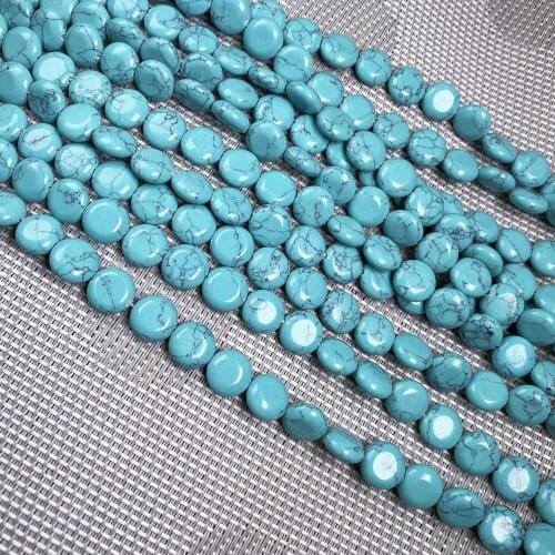 Natural Stone Agates Beads Oblate Shape Quartz Crystal Malachite Scattered Beads For Jewelry Making DIY Necklace Bracelet