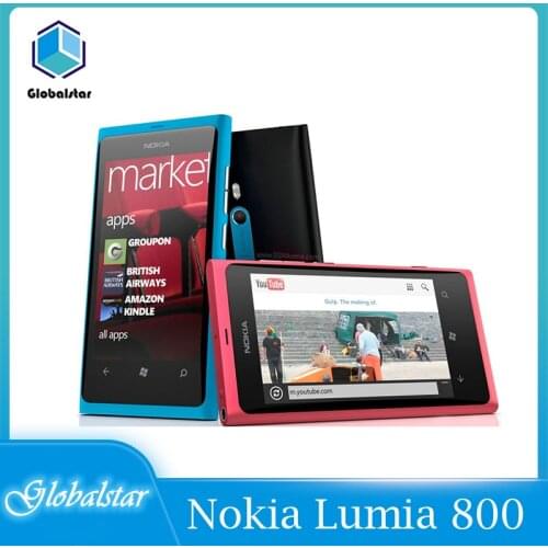 Nokia 800 Refurbished Original Lumia 800 3G WIFI GPS 8MP Camera 16GB Unlocked Windows Mobile Phone Cheap Cell phone