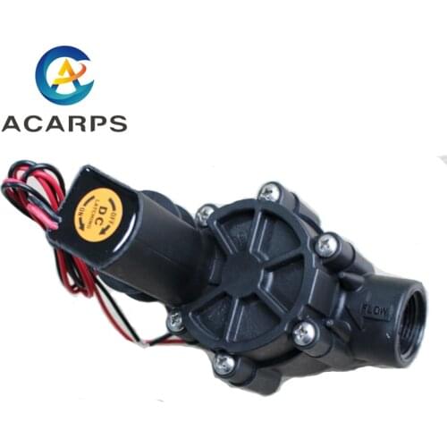 1/2" 3/4" 1" inch Farm Garden Landscape Irrigation Water Latching Solenoid Valve 220v 110v 24v Normally Closed