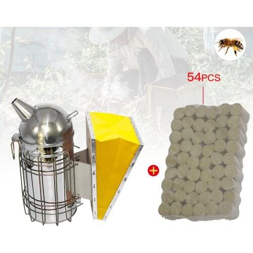 Beekeeping Bee Smoker Beginner Suit Kit Smoke Bombs Beehive Bees European Dome Hive Product Tools For Beekeeper Supplies