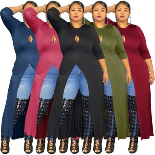 Sexy baby 001 Winter womens classic solid color hollow dress or top AP