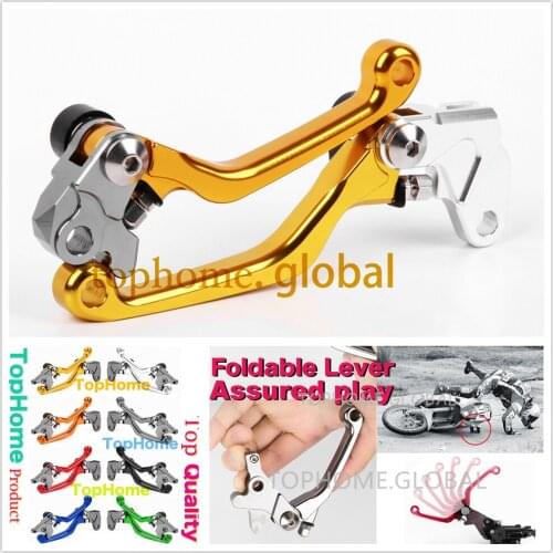 For Suzuki DRZ125L 2003 - 2009 CNC Pivot Brake Clutch Levers Levers Pair Lever 2008 2007 2006 2005 2004