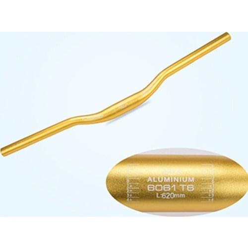 Bicycle Handlebar Aluminum Alloy Flat/Rise MTB Handlebar 31.8*620mm Bike Handle Har Multi-Colors Ultralight Cycling Accessories