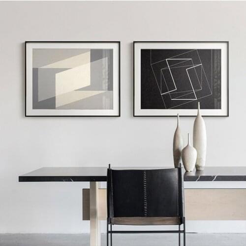 Vintage Geometric Abstract Wall Art Pictures Canvas Paintings Gallery Posters and Prints for Living Room Interior Home Decor