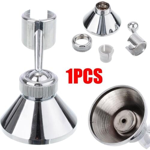 High Quality Adjustable Wall Mounted Shower Head Stand Bracket Bathroom Sprayer Holder Kitchen Restroom Accessories