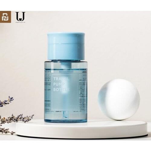 Youpin JordanJudy Pressing travel bottle Portable 110ml Shampoo Makeup remover Container Detachable Accessories For Smart Home