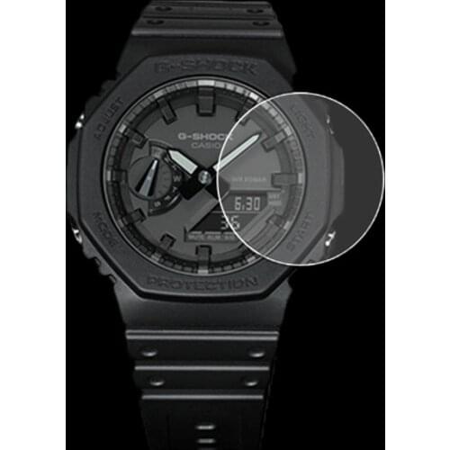 2pcs HD Screen Protector For Casio G-Shock GA-2100 GA2100 Sport watch Protective PET Soft Film for GA-2100-1A1 GA-2100-4A Guard