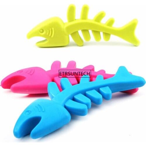 200pcs Pet Toys Dog Biting Soft Rubber Dog Toy Pet Bite Cleaning Tooth Toy Increase of Pets