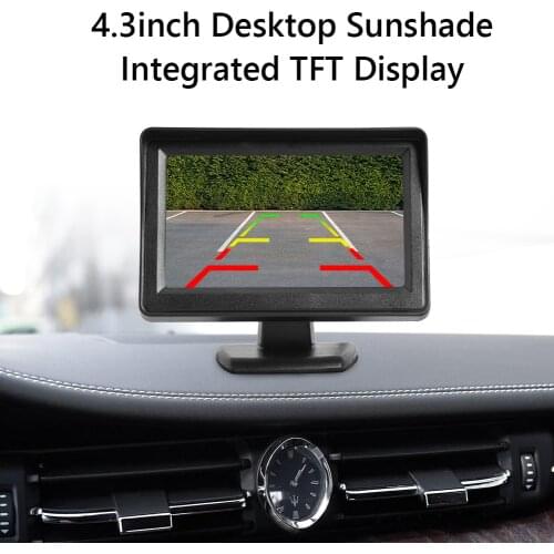 4.3 / 5 inch TFT LCD Display Car Rear View Monitor for Parking Backup Reverse Car Rear View Camera HD Monitor