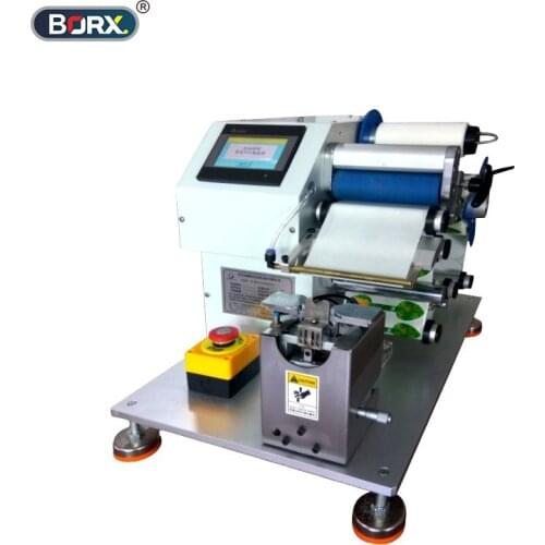 Sticker folding high precision automatic Jelly labeling machine bard code paper fold tool