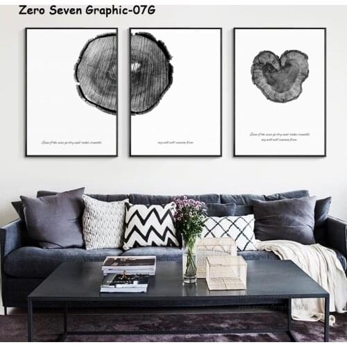 Nordic Decorative Tree Rings A1 Canvas Painting Posters And Prints Living Room Bedroom Wall Art Pictures Home Decoration Poster