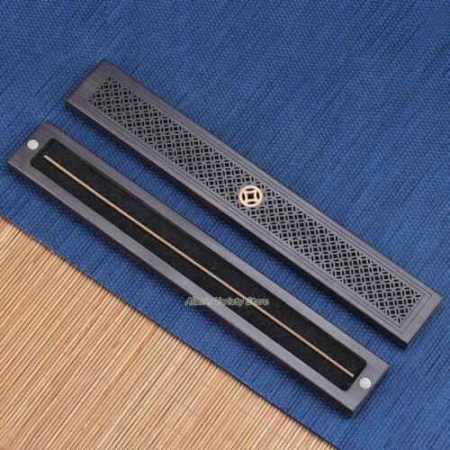 African Blackwood box Lying incenses Burner Wooden Burner furnace Solid wood sticks incense Censer Thurible stick Incense burner