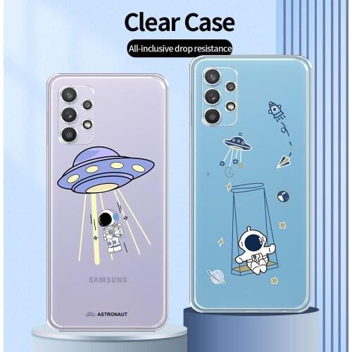 For Samsung A32 Case Clear Phone Case For Samsung Galaxy A32 Transparent Soft Shell For Samsung A32 4G 5G Protective Back Cover