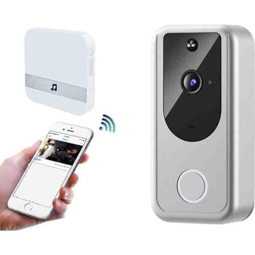 720P WiFi Smart Doorbell Wireless Home Video Intercom Voice Remote Monitor Camera Night Vision PIR Motion Detector Door Bell