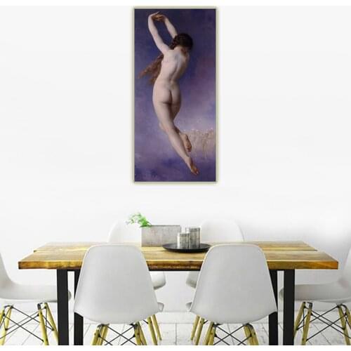 Citon William Adolphe Bouguereau《Lost Pleiad》Canvas Oil Painting Artwork Poster Picture Wall Background Decor Home Decoration