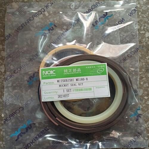 MS180-8 Bucket Cylinder Seal Kit for MITSUBISHI Excavator NOK Oil Seal
