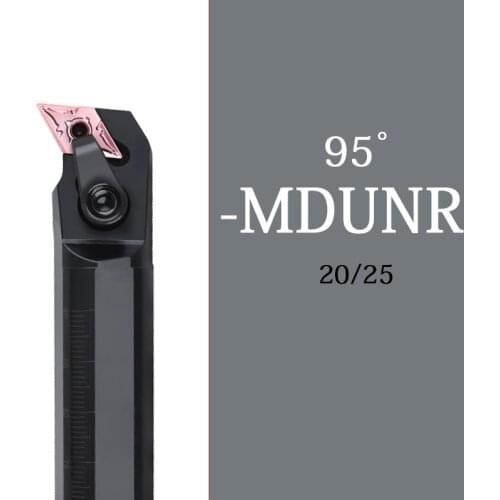 Tool Cutting Edge Angle 95 Degrees S20R MDUNR11 S25R S25S MDUNR15 MDUNR 1PCS High Quality Internal Turning Tool Holder Set