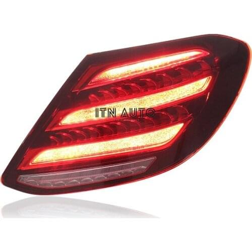 Upgrade Maybach Full LED flow dynamic taillight taillamp assembly for mercedes benz E class W213 2016-2020 rear tail lamp light