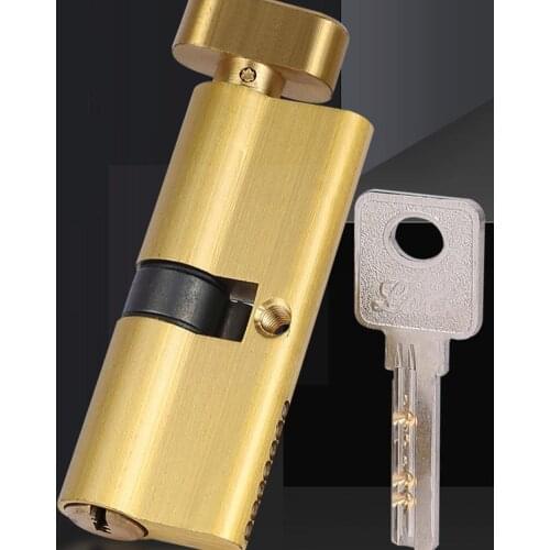 Stander Cylinder Lock Cylinder Ab Anti-theft Pure Extended Core Lock Door Interior Door Handle Bedroom Lock P1b0