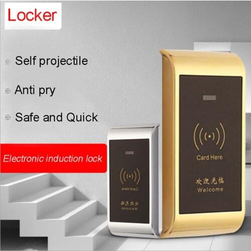 RFID Electronic induction lock bathroom, sauna changing cabinet ABS security lock