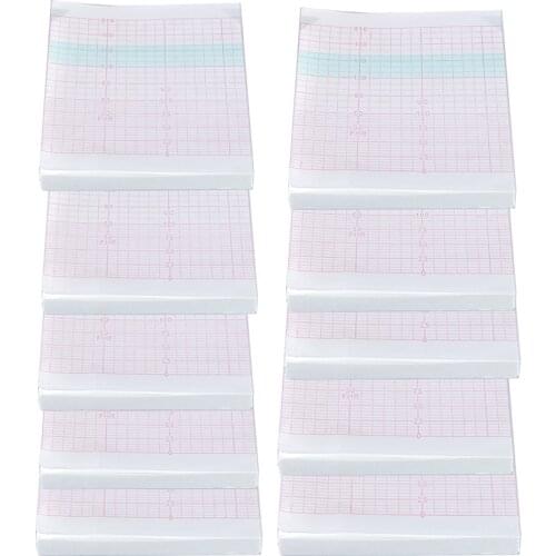 Z-Fold Type Thermal Recording Paper Printing Paper for Fetal Monitor Sinohero eM8 eM9 152mm*90mm*150P Record Paper