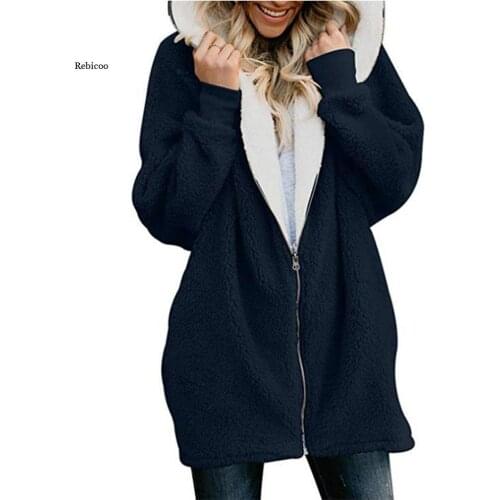 5Xl Plus Size Womens Hoodie Jacket Autumn and Winter Solid Color Long Sleeve Loose Large Size Sweatshirt Women Coat New