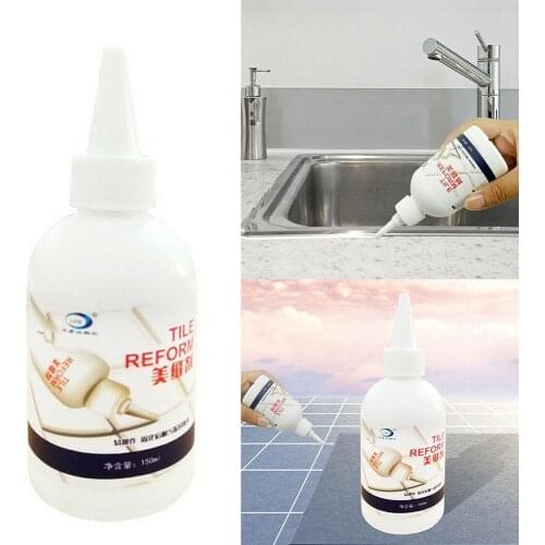 1 Bottle 280ML Tile Grouts Practical Floor Ceramic Waterproof Sealant Construction Filling Mouldproof Tool Y5J3