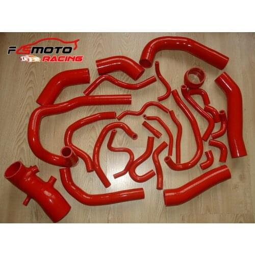 26PCS SILICONE HOSE For TOYOTA SUPRA MK3 MA70 7M-GE/7M-GTE 1986-1992 88 89