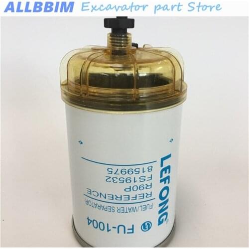 For Sany Excavator Accessories SY200C SY210C SY205C SY210-8 Filter Oil-Water Separator Filter Element High Quality Accessories