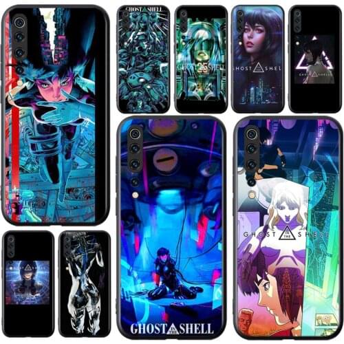 Anime Ghost In The Shell For Xiaomi Mi 11i 11 10T 10 9T 9 A3 8 Lite CC9 SE Note10 Lite Ultra Pro Soft Silicone Phone Case