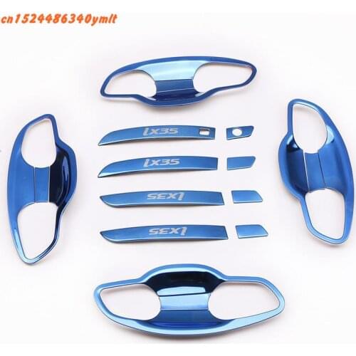 For Hyundai Ix35 ( 2018 2019 ) High-quality Stainless Steel Door Handle Cover Car Accessories