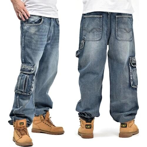 Lance Donovan Men's Wide Leg Jeans