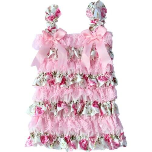 Cute baby rompers girls clothes cotton vest bowknot lace belt overalls soft solid infant jumpsuit